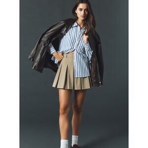 Maeve by Anthropologie The Kate Classic Button Down Shirt Women's Small